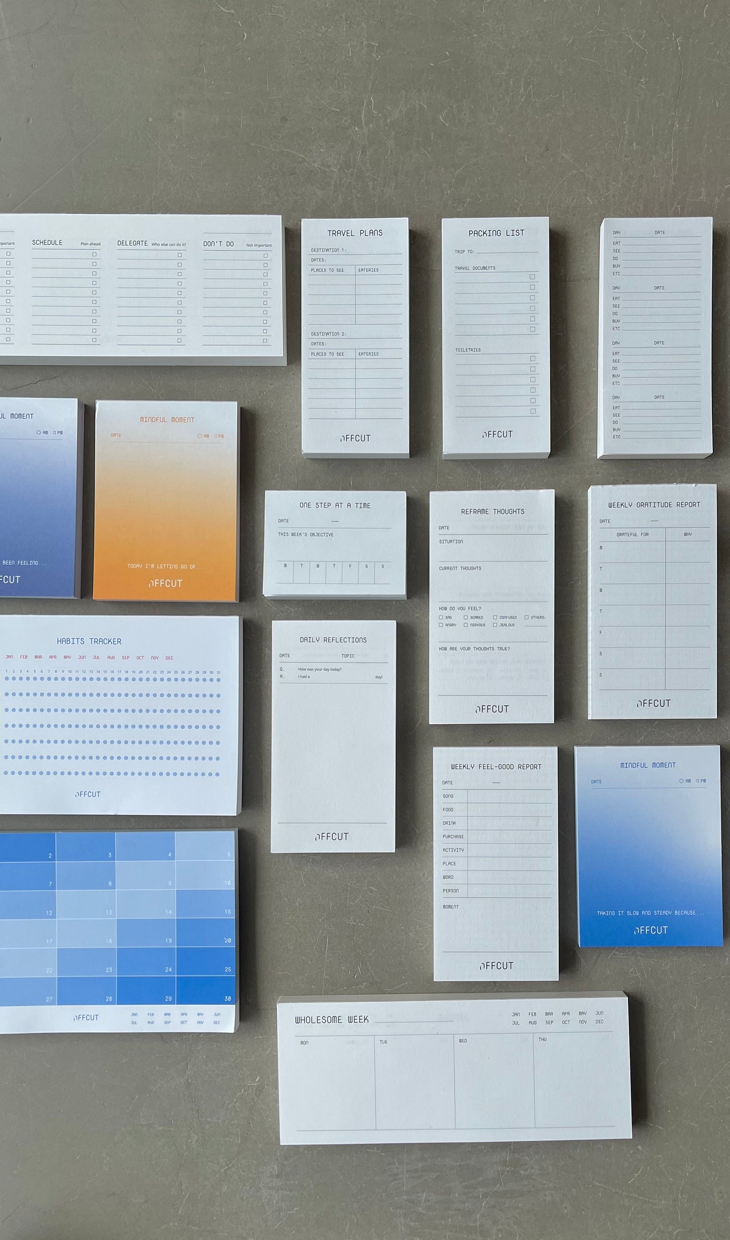 Block Calendar by OFFCUT
