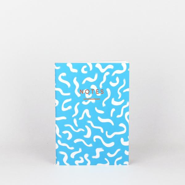 'Wiggle' Notebook (Bright Blue) - Emporium of the Modern Man
- 2