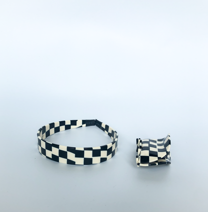 Chessboard Hair Claws  by Veronique