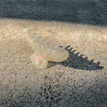 Iridescent Pearl Hair Claw by Veronique