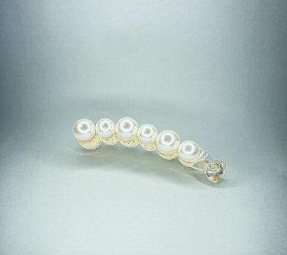 Banana Hair Grip in Pearl by Veronique