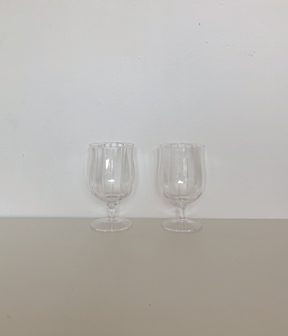 Short Ripple Parfait Glass by PROSE Tabletop