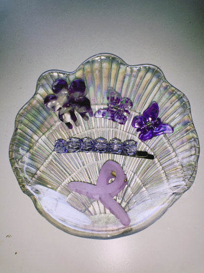 Amethyst Hair Pin by Veronique