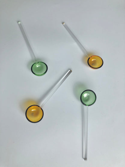 Amber Glass Tablespoons by PROSE Tabletop