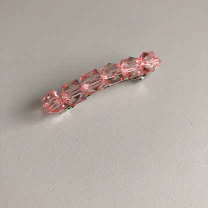 Rose Quartz Hair Clasp by Veronique