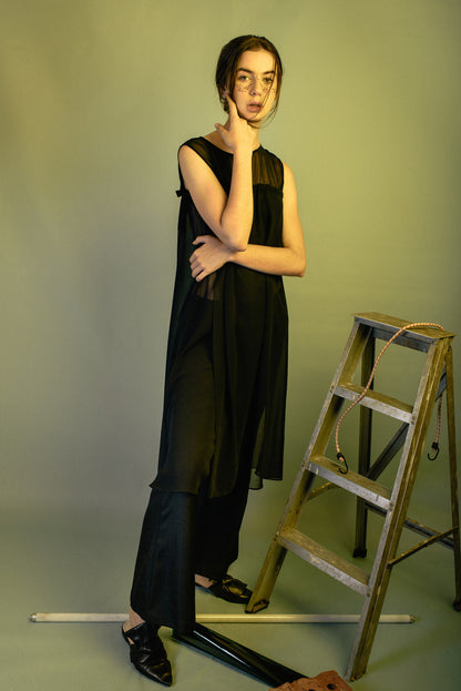 Drawstring Drapes Dress #68 - Emporium of the Modern Man
 - 5