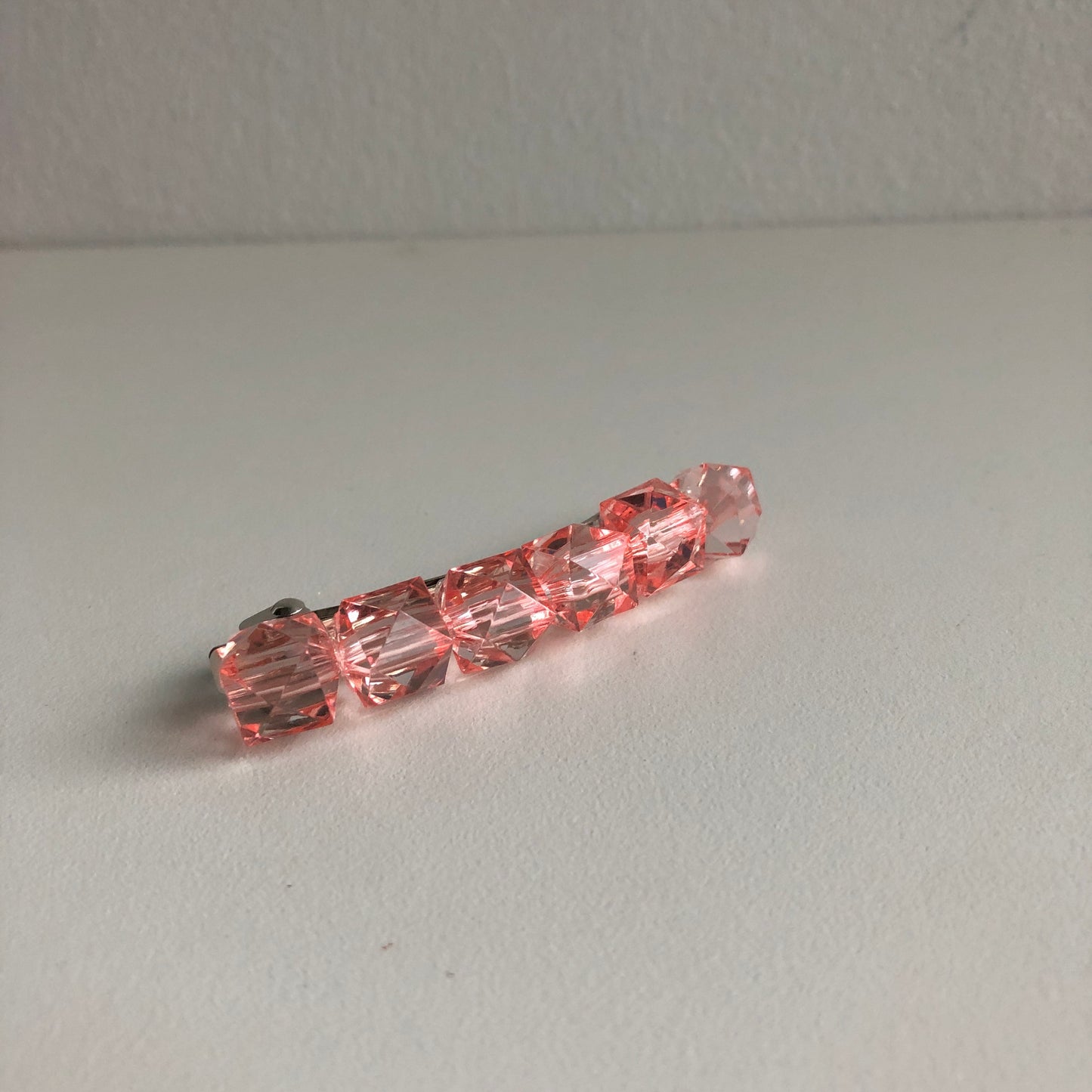 Rose Quartz Hair Clasp by Veronique