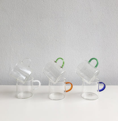 Accent Macchiato Glass in Milk by PROSE Tabletop