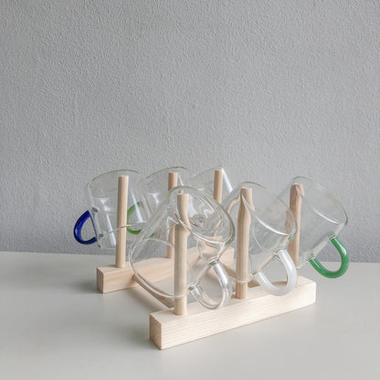 Accent Macchiato Glass in Milk by PROSE Tabletop