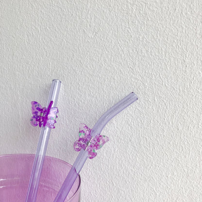 Butterfly Mini Clips in Purple by Veronique