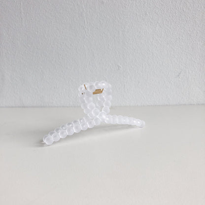 Jellybean Loop Hair Claw in Coconut by Veronique