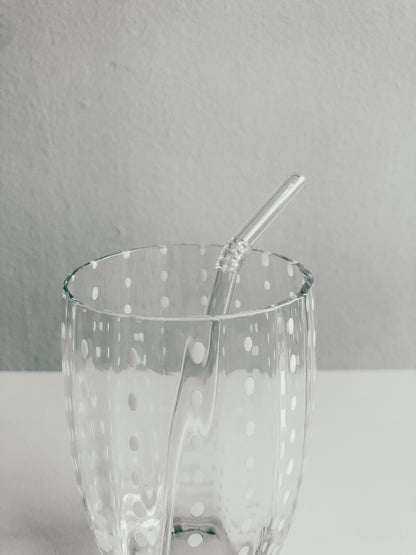 Handmade Watermelon Glasses in Clear by PROSE Tabletop