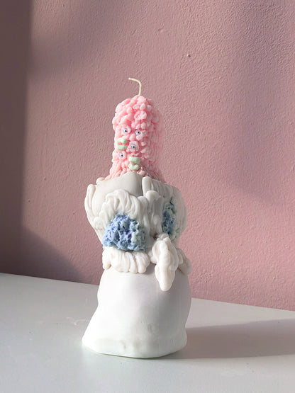 Brain Monster Candle by nag.19