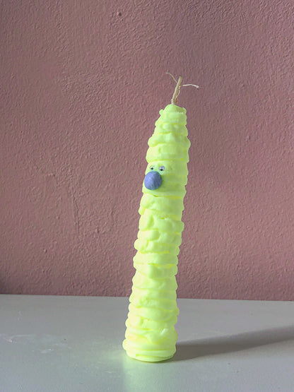 Yellow Monster Candle by nag.19