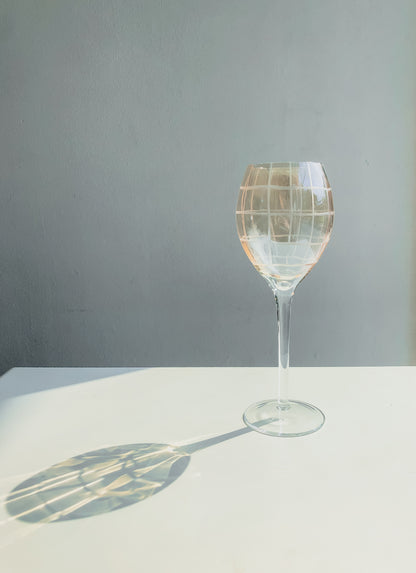 Vintage Amber Wine Glass by PROSE Tabletop