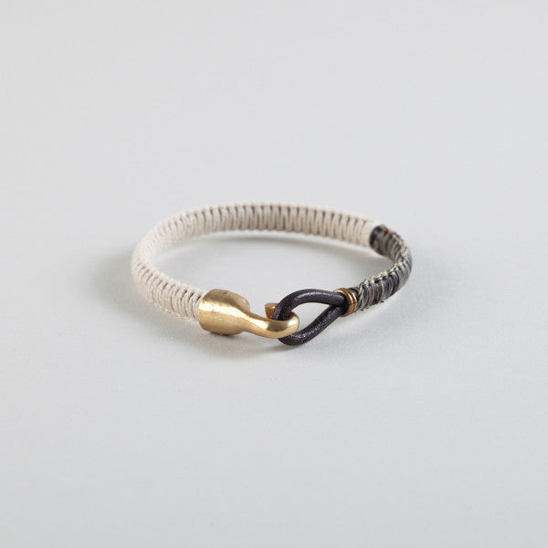Cobra Leather Bracelet - Emporium of the Modern Man
 - 3