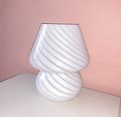 Swirled Mushroom Lamp by PROSE Décor