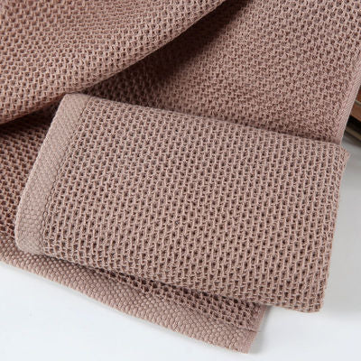 Honeycomb Face & Hand Towels by PROSE Décor