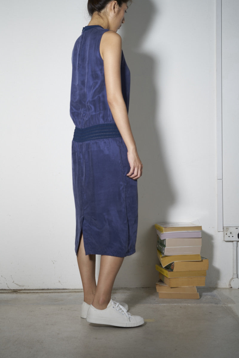 Romance/Utility Cupro Dress in Cupro #04 - Emporium of the Modern Man
 - 2