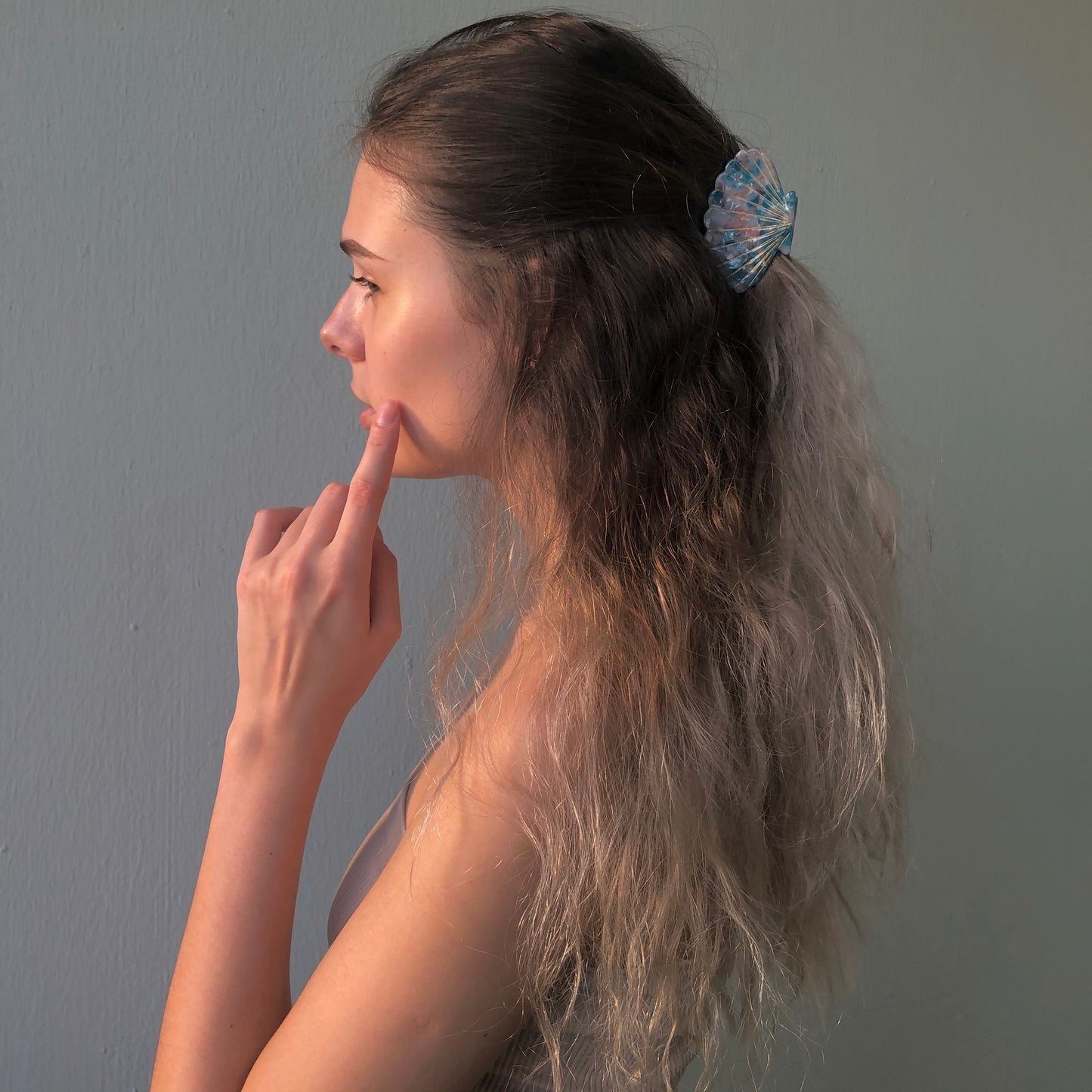 The Ava Shell Hair Claws by Veronique