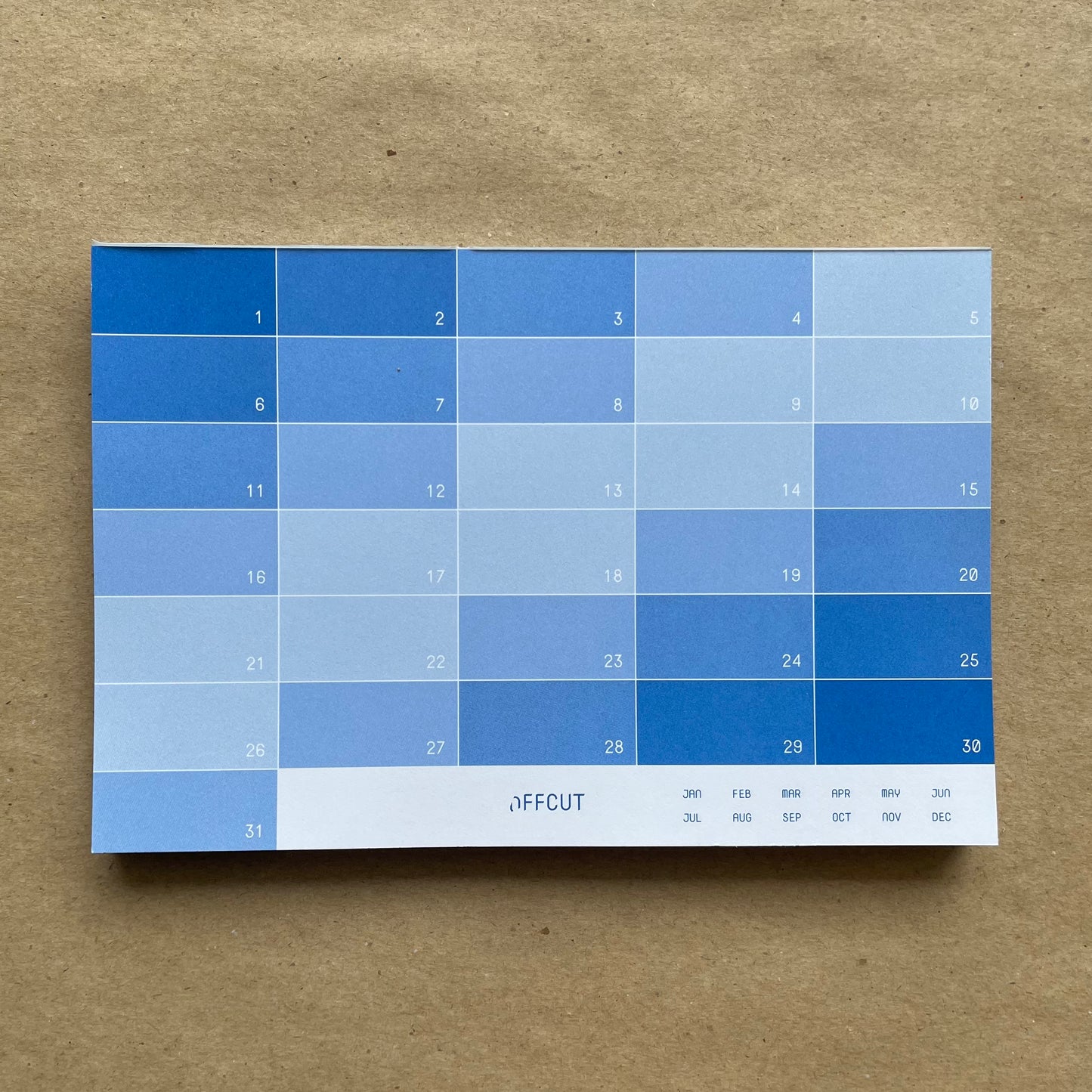 Block Calendar by OFFCUT