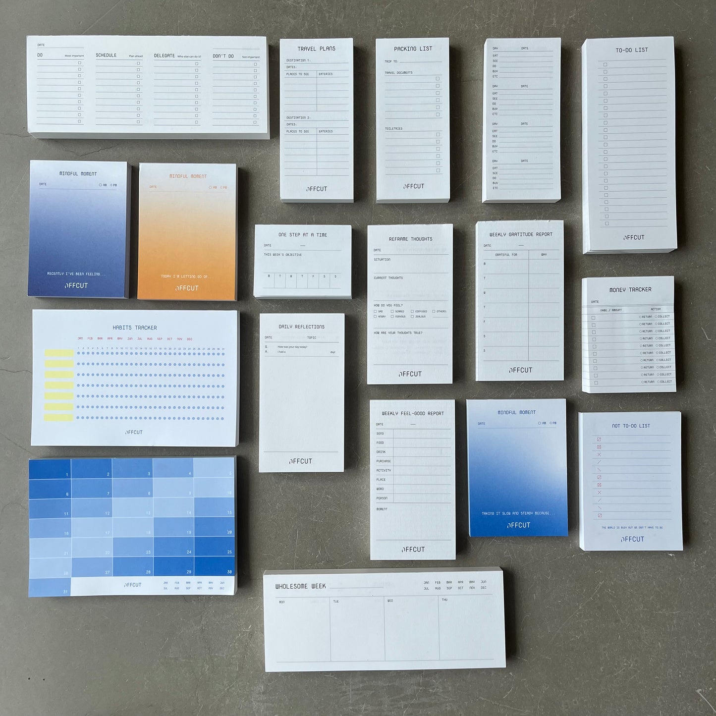 Block Calendar by OFFCUT