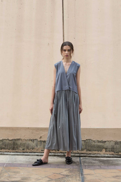 Hanbok Tailored Maxi Vest/Dress #59 - Emporium of the Modern Man
 - 1