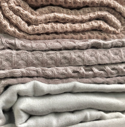 Honeycomb Face & Hand Towels by PROSE Décor