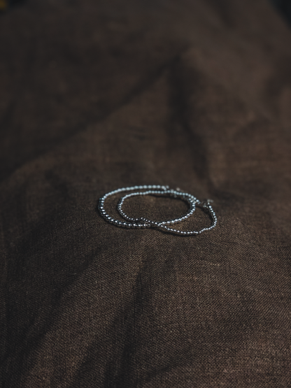 Beaded Bracelet  by Veronique 925 Silver