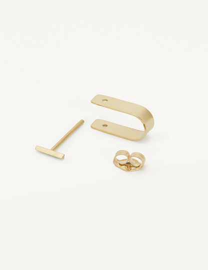 Bevel stud and cuff - Emporium of the Modern Man
 - 1