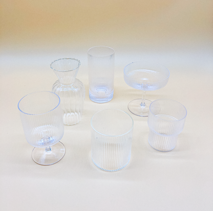 Ripple Highball Glass  by PROSE Tabletop