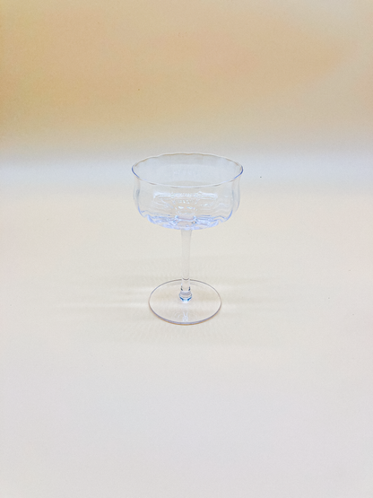 Short Ripple Parfait Glass by PROSE Tabletop