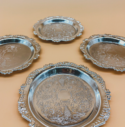 Stainless Steel Coasters by PROSE Tabletop