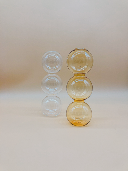 The Amber Bubble Vase by PROSE Botanical