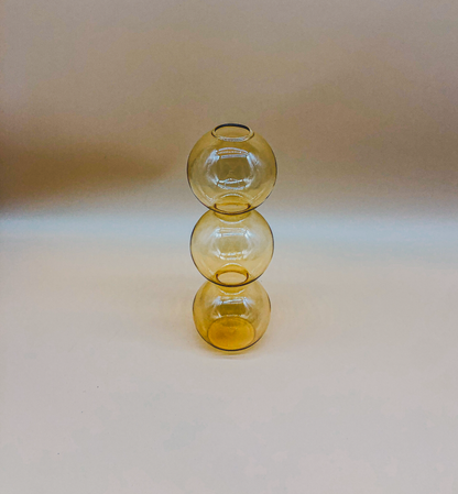 The Amber Bubble Vase by PROSE Botanical