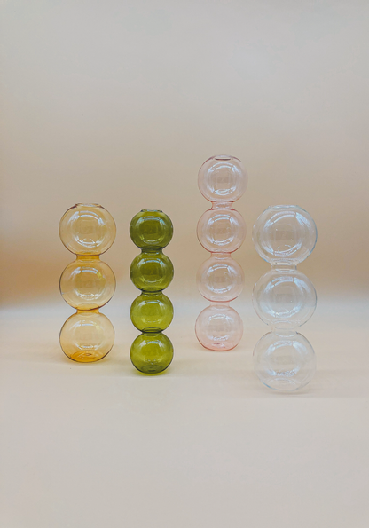The Amber Bubble Vase by PROSE Botanical
