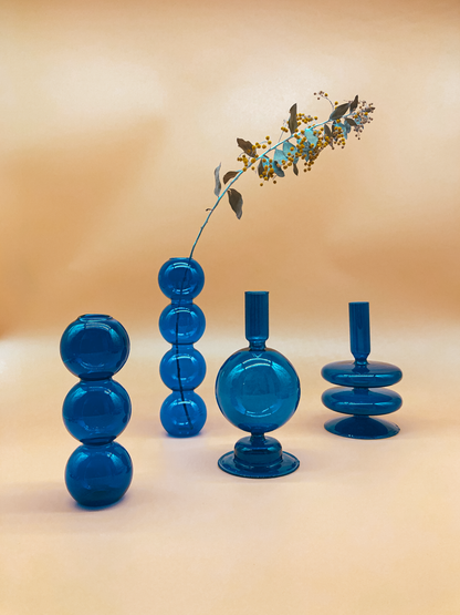Balloon Candle Holder in Ultramarine by PROSE Décor