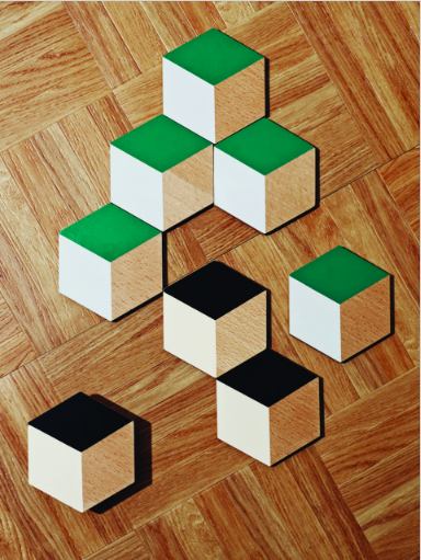 Table Tiles - Green/Gray - Emporium of the Modern Man
 - 4