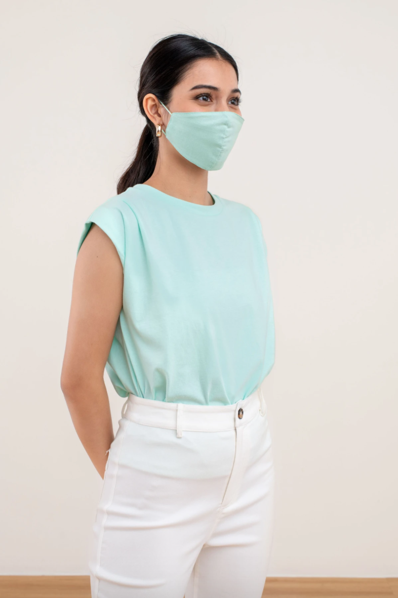 Lilac Reusable Face Mask & Bag by YOTTO V.2