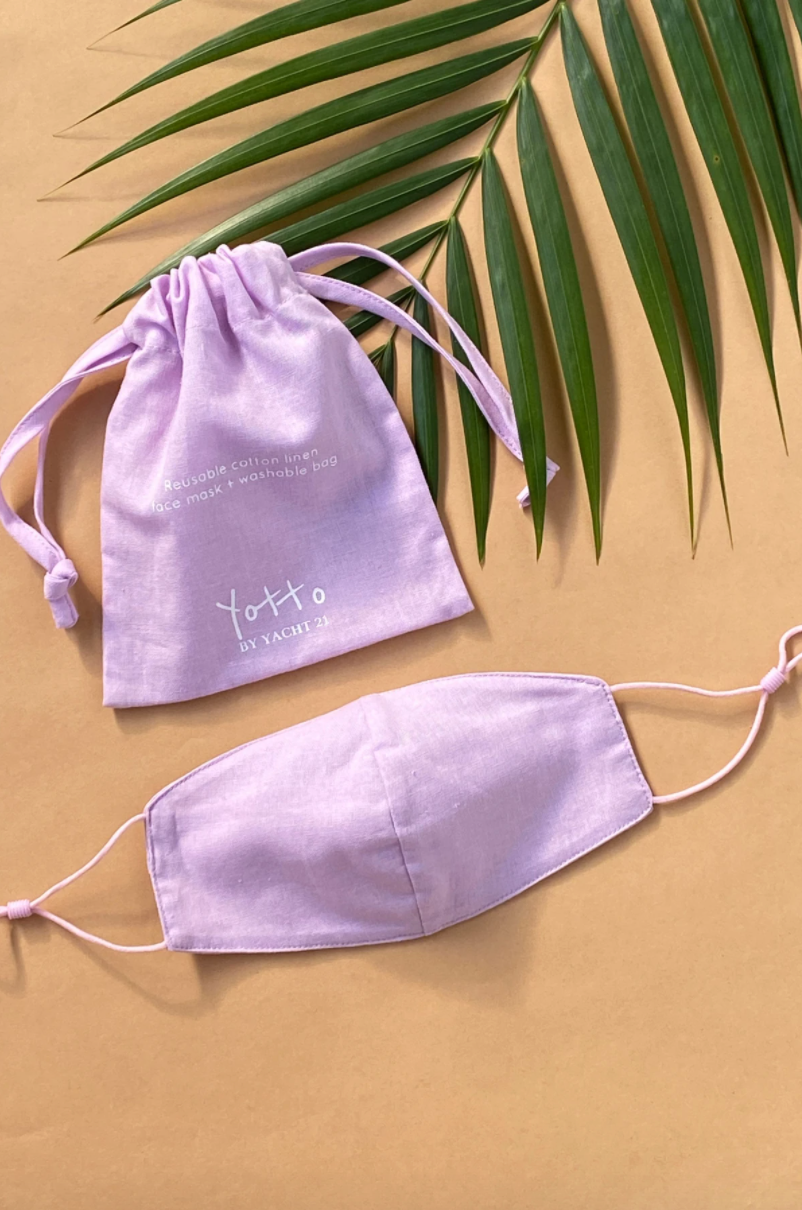 Mint Reusable Face Mask & Bag by YOTTO V.2