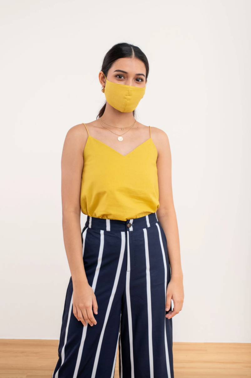 Lilac Reusable Face Mask & Bag by YOTTO V.2