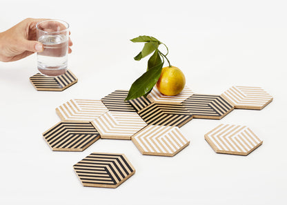 Table Tiles - Optical Black - Emporium of the Modern Man
 - 6