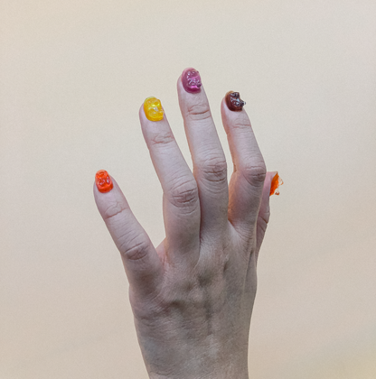 Gummy Bear Press On Nails (Custom) by Veronique