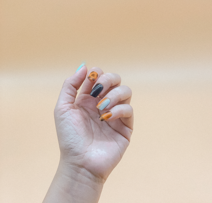 Summer Skin Press On Nails (Custom) by Veronique