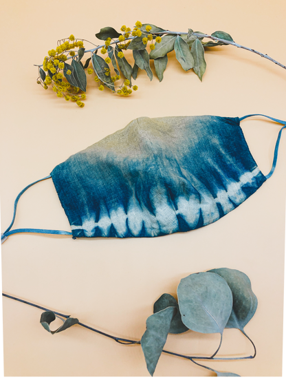 Tie Dye Reusable Face Mask in Ombre by Veronique