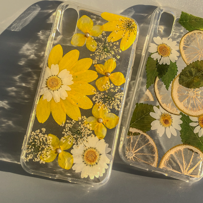 Pressed Lime Phone Case (iPhone X/XS)  by Veronique