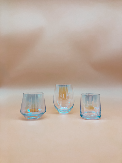 Holographic Wine Glass by PROSE Tabletop
