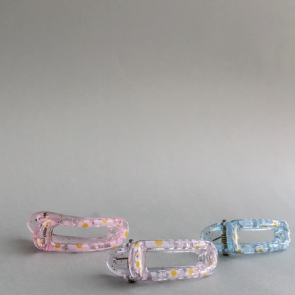 Mini Daisy Hair Slides by Veronique