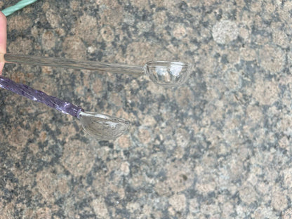 Handmade Candy Glass Spoons by PROSE Tabletop