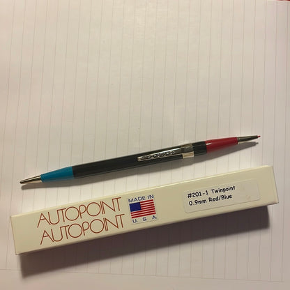 Autopoint All-American 0.9mm and 1.1mm Mechanical Pencils